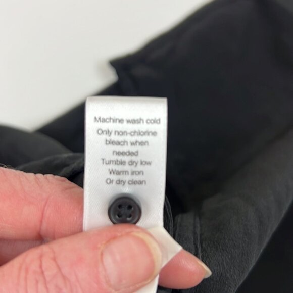 Athleta Black Silk Side Slit Tank Top - Picture 9 of 9